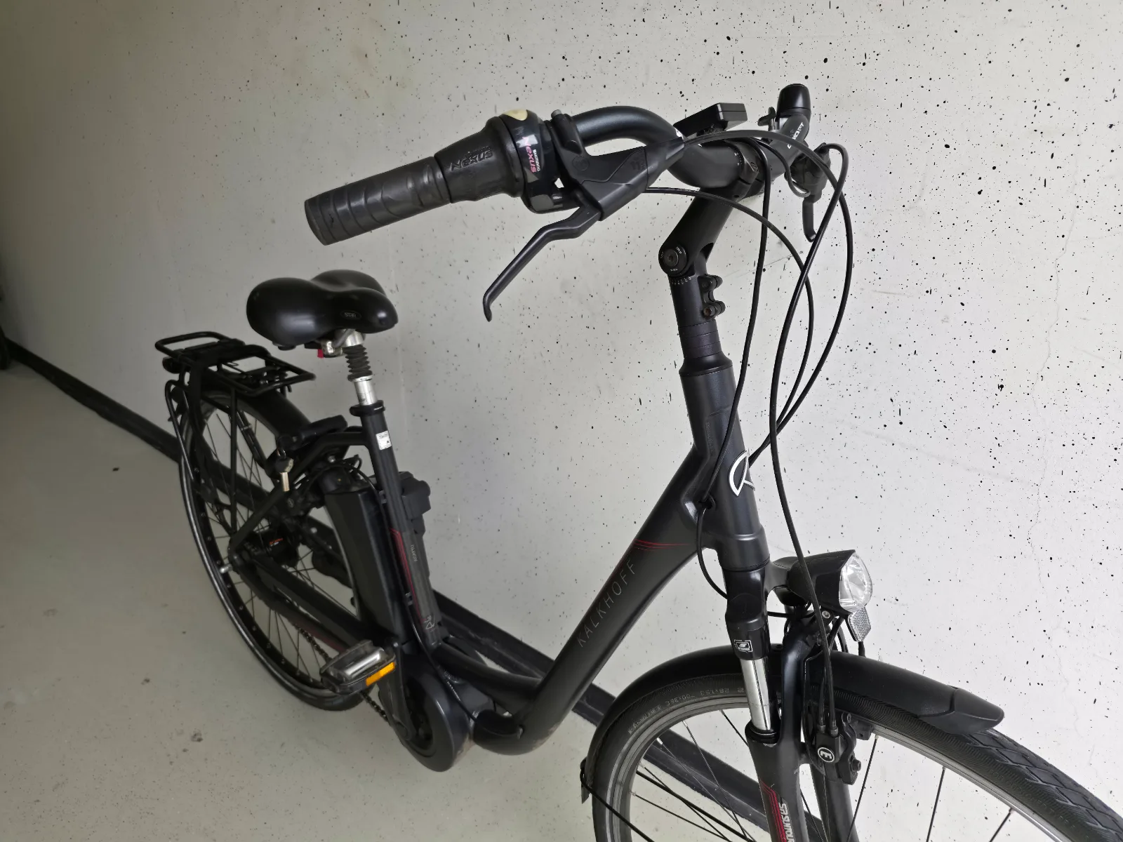Kalkhoff Agatto — tweedehands e-bike — Gebruikssporen