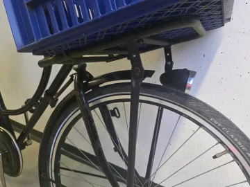 Omafiets Merkloos Dames — tweedehands stadsfiets