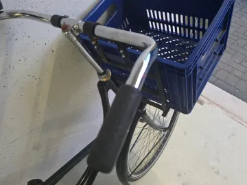 Omafiets Merkloos Dames — tweedehands stadsfiets