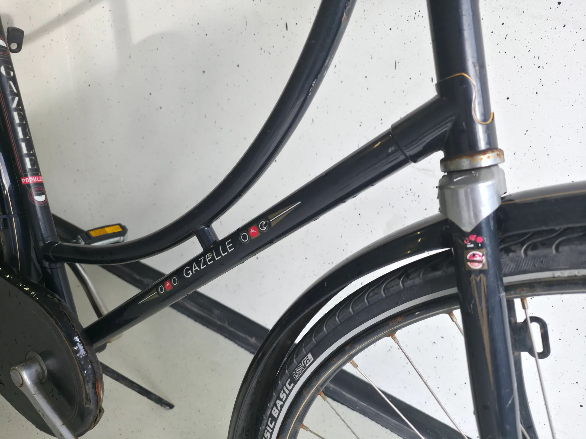 Gazelle Popular Omafiets Dames — tweedehands stadsfiets