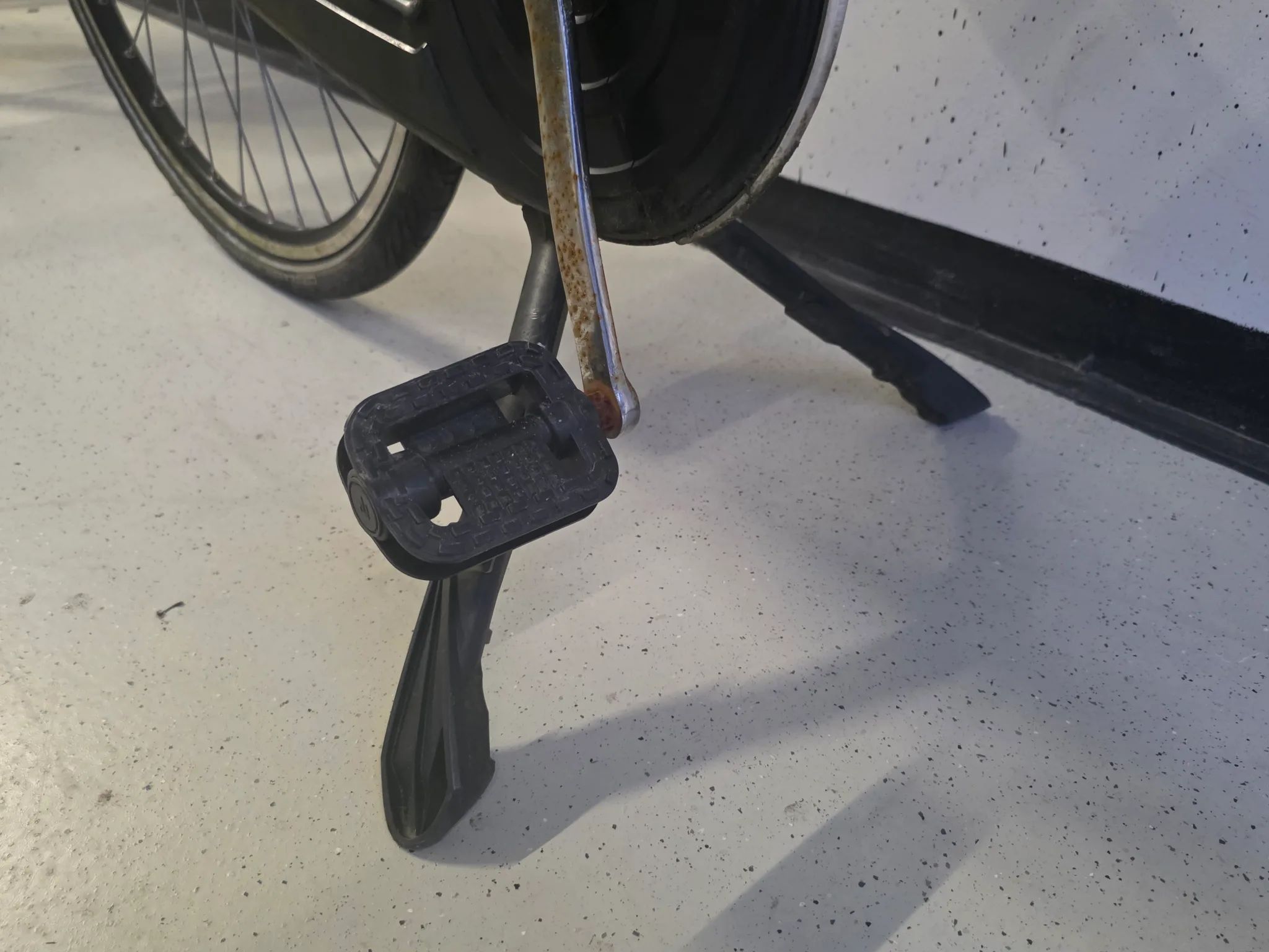 Omafiets Merkloos Dames — tweedehands stadsfiets