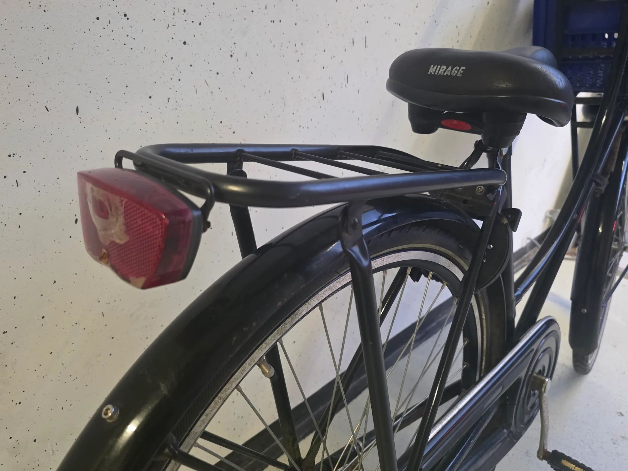 Omafiets Merkloos Dames — tweedehands stadsfiets