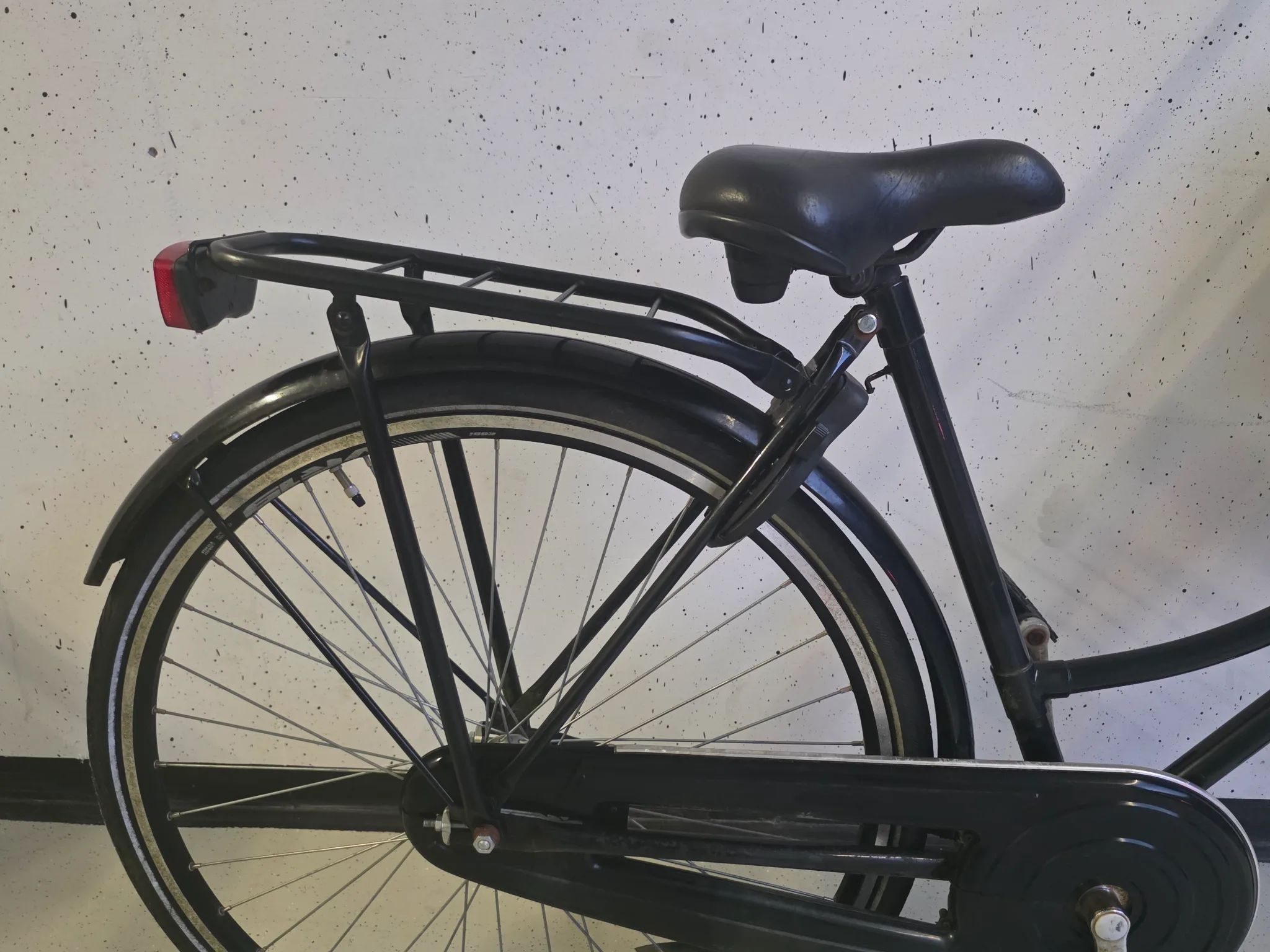 Omafiets Merkloos Dames — tweedehands stadsfiets