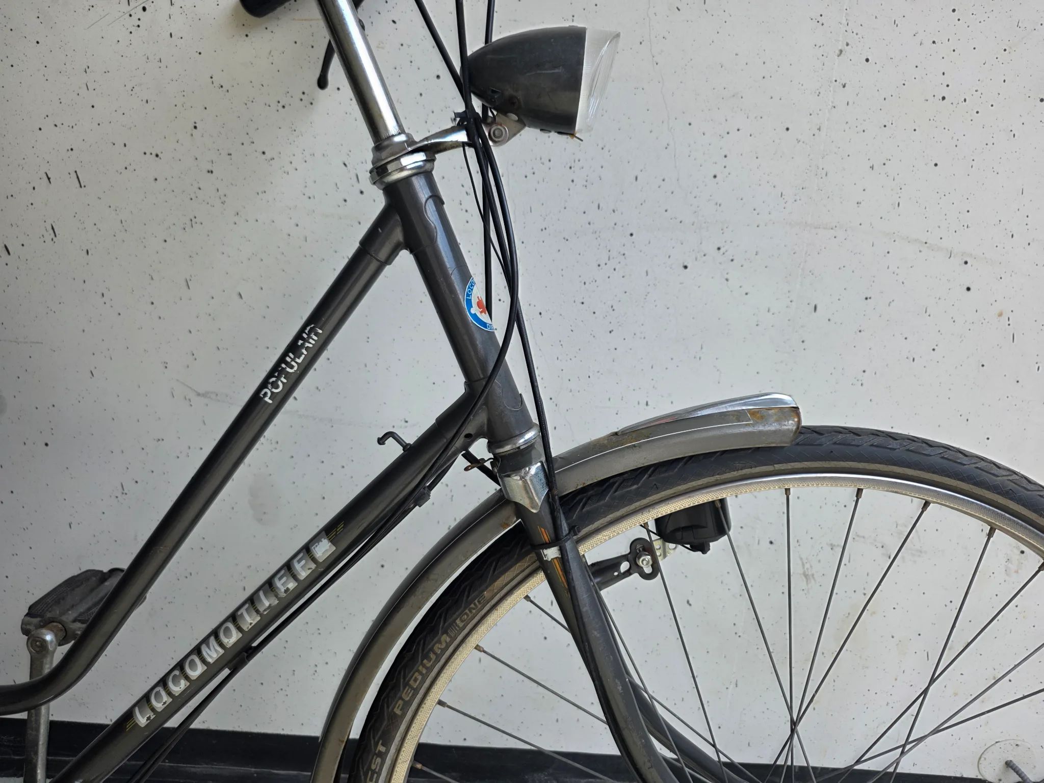 Locomotief Populair Dames — tweedehands stadsfiets