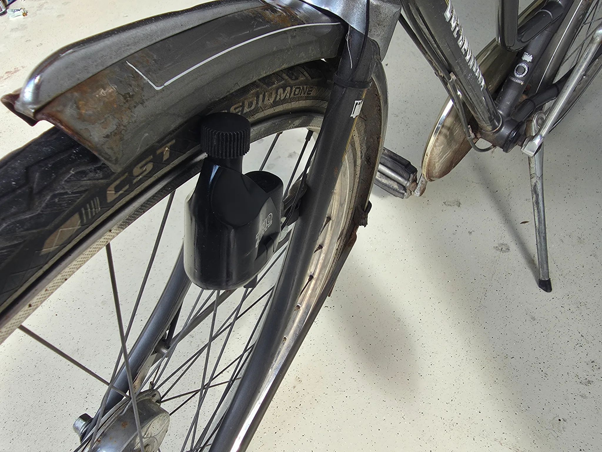 Locomotief Populair Dames — tweedehands stadsfiets